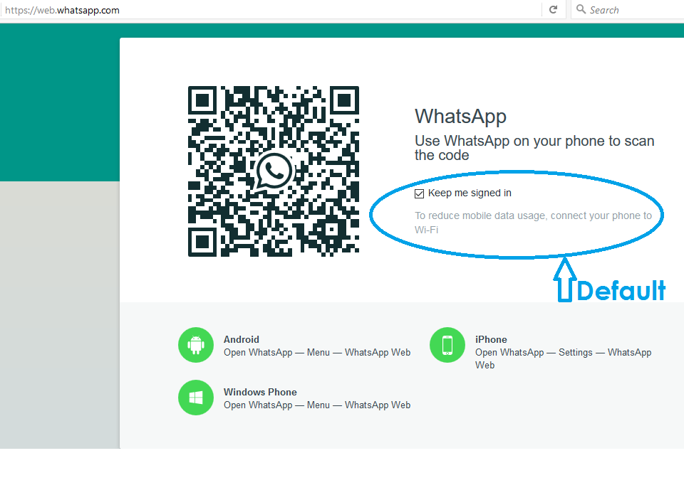 whatsapp web